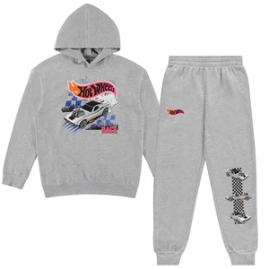 Hot Wheels Speed Racer Hooded Sweatshirt & Jogger Set for Boys, Sizes 12-14 - Picture 1 of 9