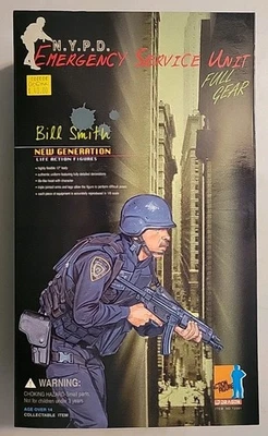 Dragon "Bill Smith" NYPD Emergency Service Unit Full Gear 12" Action Figure - Image 1 of 4