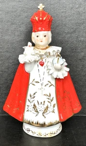 Lefton China Infant of Prague Figurine KW223 Collectible Vintage Hand Painted - Picture 1 of 12