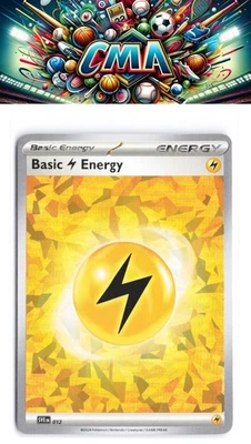 SVE: Scarlet & Violet Energies #012 Basic Lightning Energy (Cracked Ice Holo) - Image 1 of 2