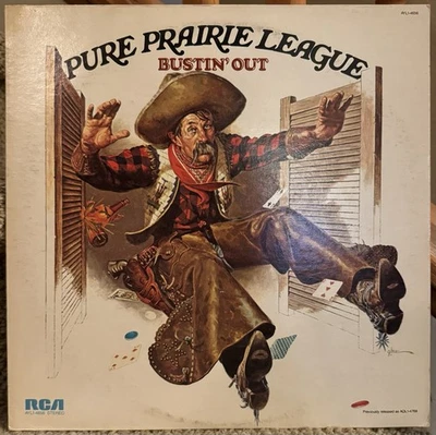 Pure Prairie League Bustin Out LP RCA AYL1-4656 Vinyl 1972 EX/VG+ Vintage Record - Image 1 of 4
