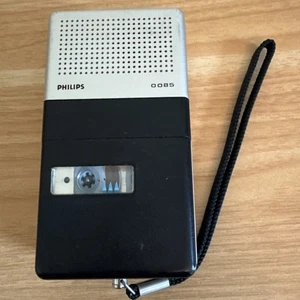 Máquina de dictado dictáfono vintage Philips 0085 con casete hecha en Austria - Imagen 1 de 12
