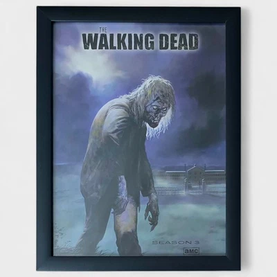 THE WALKING DEAD - 12x16" Glass Framed HQ Print (2013 AMC Poster Collection) #02 - Image 1 of 4