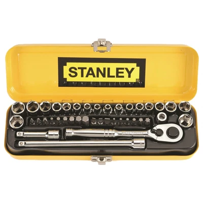 Stanley 1/4" Drive Socket Set - 40 Piece - image 1 of 3