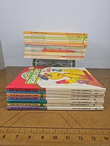 Lot of 20 Vtg 1980s Sesame Street Book Club Books/On My Way Jim Henson Muppets - Picture 1 of 24