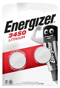 2 Baterías ENERGIZER 2450 Litio 3V Monedas 06450 CR2450 DL2450 - Imagen 1 de 6