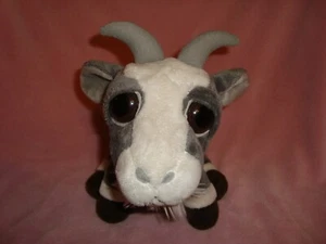 Russ Peepers Fernand Billy Goat 9" long x 6" tall Plush & Beans - Imagen 1 de 7