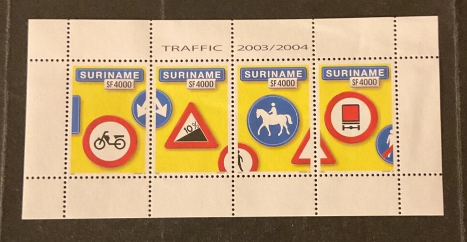 Surinam Scott #1312a nunca articulado Foto 1 de 1