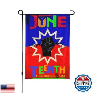 Juneteenth Garden Flags 12.5 * 18 In For Outdoors Decoration - Picture 1 of 3