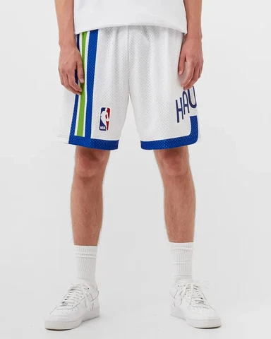 Mitchell & Ness Atlanta Hawks 1970-71 SWINGMAN White SHORTS Cover