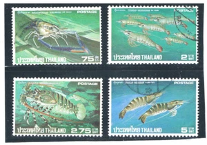 THAILAND 1976 Shrimp and Lobster (Fauna) FU - Picture 1 of 1