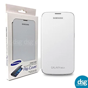Genuine Samsung EF-FI920B Flip Case Cover Pouch for Galaxy Mega 6.3 i9205 - Picture 1 of 4