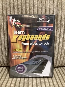 Albert Margolis Learn Keyboards from Blues to Rock Intermediate Level DVD Sealed - Picture 1 of 2