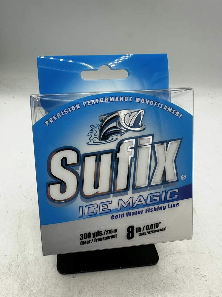 Sufix 603-108 Ice Magic Monofilament Line 8lb Test 300yd