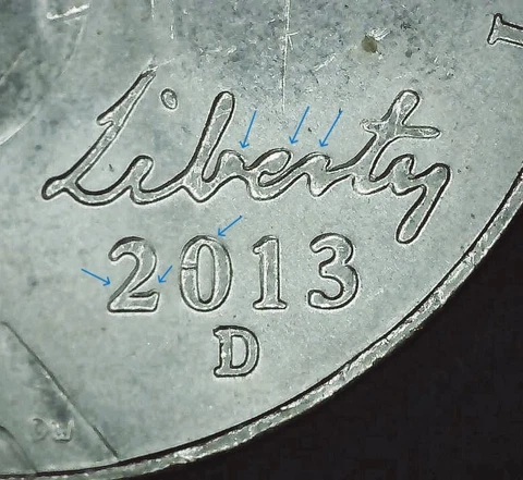 2013 D JEFFERSON NICKEL ERROR DDO/DDR Cover