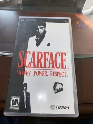 Scarface Money Power Respect Sony PSP GH Disc - Complete CIB - Image 1 of 4