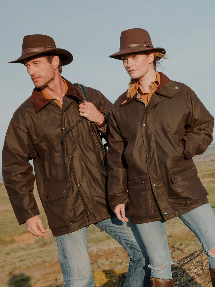 Englische Wachs Jacke 7J95 - Bild 1 von 2