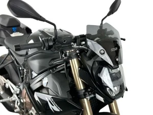BULLE SPORT FUMÉ NOIR WRS POUR BMW M 1000 R 2023-2024 - Photo 1/8