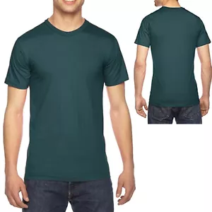 American Apparel T-Shirt Fine Jersey Crewneck Blank Cotton Tee XS-XL, 2XL, 3XL - Picture 1 of 21