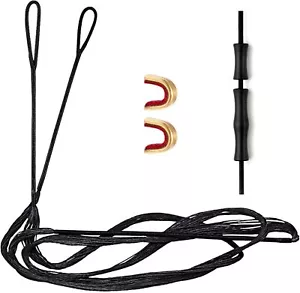 2 polyester bowstring 12,14,16 strand accessories,suitable for bows 48-70 inches - Picture 1 of 6
