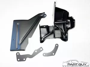 71-76 Buick V8 A/C Compressor & Alternator Brackets Skylark Special AC 72 73 74 - Picture 1 of 7