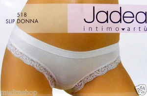 SLIP DONNA JADEA CONF 6 PEZZI BIANCO O NERO TG S M L - 518 - Picture 1 of 3