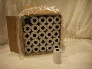100 ROLLS VERIFONE VX520 (2-1/4" x 50') THERMAL RECEIPT PAPER ( FREE SHIPPING) - Picture 1 of 1
