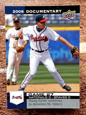 Documental Chipper Jones 2008 Upper Deck #627 Foto 1 de 2