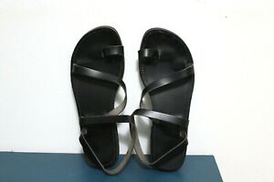 Women Greek leather sandals Black or Nude Pumps both used in weddings