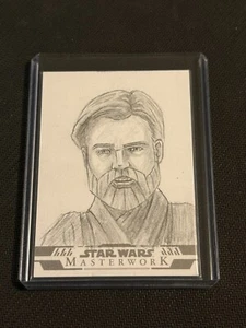 Star Wars Masterwork 2024 Topps 1/1 Varlibas Sketch Card - Picture 1 of 2