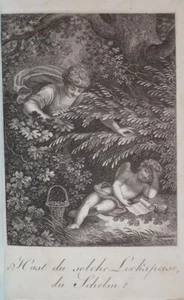 Libro de bolsillo de las gracias 1807. Con cobre de Ramberg y jurado. Con 7 tafetes de cobre - Imagen 1 de 4