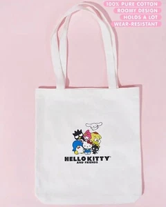 Hello kitty & friends tote bag white - NEW - Picture 1 of 2