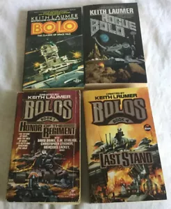 4 SF PBs Keith Laumer: Bolo, Schurkenbolo, letzter Stand, Ehre des Regiments - Bild 1 von 9