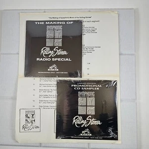 Making the Symphonic Music of the Rolling Stones Radio Show + Promo CD Sampler - Picture 1 of 3