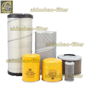 Kits de filtro de aire diésel de aceite hidráulico para excavadora de motor Kubota Volvo EC55D 60D - Imagen 1 de 22