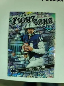 2022 Bowman's Best University Fight Song Insert #FS-15 Sean Clifford Penn State - Picture 1 of 1