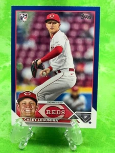 Casey Legumina RC - Royal Blue - 2023 Topps Update Series #US277 Cincinnati Reds - Picture 1 of 10
