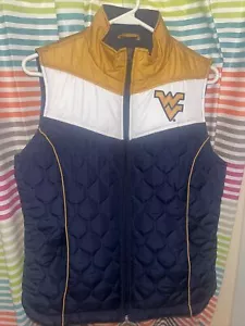 Chaleco Chaqueta para Mujer West Virginia Mountaineers WVU Giii Carl Banks Mediano Hinchado - Imagen 1 de 11