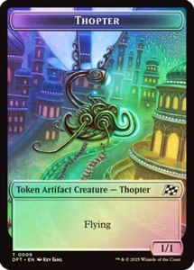 Thopter (0009) // Treasure 9 // 11 Foil NM MTG Aetherdrift Magic - Picture 1 of 2