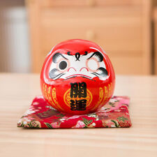  Dharma Egg Ornament Ceramics Cars Toys Daruma Dolls Japanese Traditional Adorn