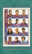 FC Barcelona Plantilla Ronaldinho Iniesta Mundicromo Las Fichas de La Liga 2005