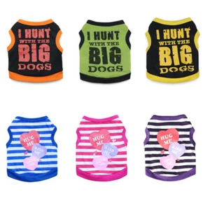 New Dog Puppy Chihuahua Vest Pet Dog Clothes Puppy T Shirt Clothing For Small - Picture 1 of 22