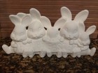 Ceramic Bisque Hoppy Easter Bunnies, U Paint