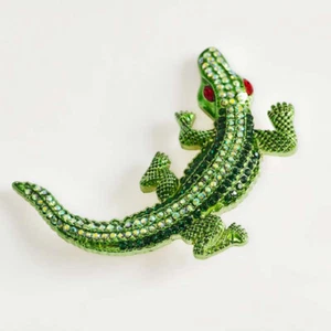 New Rhinestone Lizard Pin Brooch Gift Fashion Women Party Holiday Show Jewelry - Picture 1 of 3