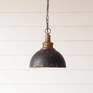 New Chippy Black Pendant Light - Picture 1 of 3