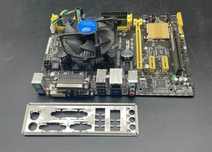 Asus H81M-C LGA 1150 scheda madre microATX Intel Core i3 4170 4 GB DDR3, I/O, VENTOLA - Foto 1 di 5