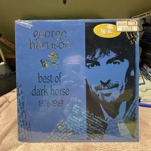 GEORGE HARRISON - Best of Dark Horse 1976-1989 Vinyl LP Sealed With Hype Sticker - Picture 1 of 3