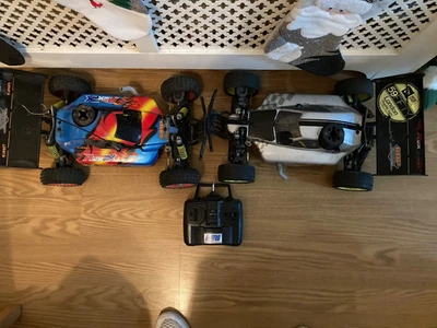2x Nitro RC Cars 1x Rex-X 2. 1x Rex-X 1 plus GV control systerm. spares repairs - Image 1 of 4