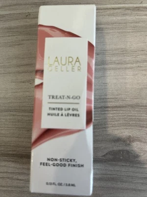 Laura Geller Tinted Lip Oil Feels Good Finish Victory Lap Pink 0.13 Fl Oz New - Image 1 of 4