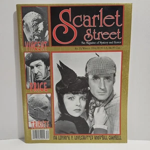 Vintage Scarlet Street #13 1994 Magazine Of Mystery & Horror Price Tribute H.P. - Picture 1 of 8